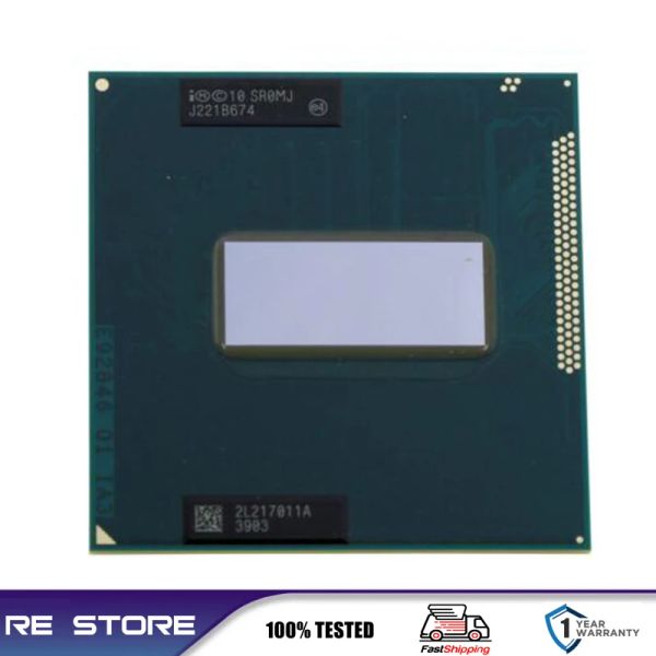 Placas -mãe core i73820qm i7 3820qm sr0mj 2.7ghz usou quadcore oitthread laptop cpu notebook processador 45w soquete g2 / rpga988b