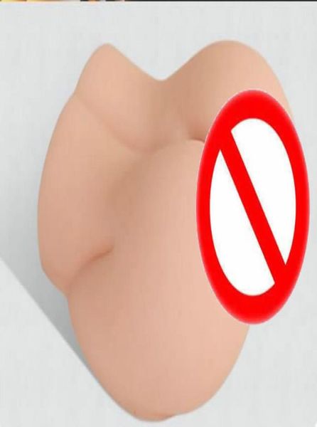 Männliches Sexspielzeug masturbieren Muschel Arschbecher Cyberskin -Butt Solid Puppe für Männer Dual Vergnügen Silikon 3d Vagina Model Penis Stroker Ana1113297