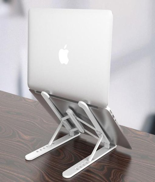 Porta del laptop in lega di alluminio Porta del notebook pieghevole per macBook Lenovo HP Altezza regolabile STRADA DI RESVULAMENTO DEL COMPUTERE 6373338