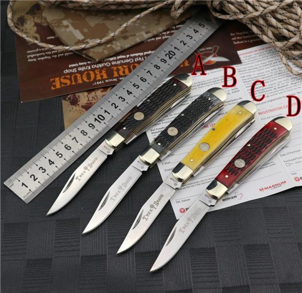 OEM Bok Boker Double Open Blade Складное складное нож 9cr14mov blade edc охота на самооборону тактического ножа на открытом воздухе 3188743