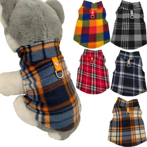 Colete de lã de vestuário para cães para cães pequenos outono inverno d ring roupas de estimação pullover puppy capuz de gato com casaco sem mangas filhote de moletom xs-xl