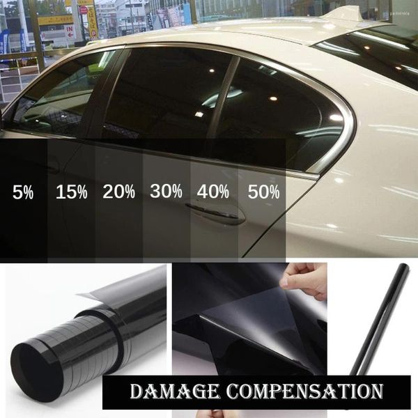 Fensteraufkleber Breite 40/50/60/70/80/90 cm Wärme UV Block Professioneller Tint Auto Car Protector Glass Aufkleber Sonnenschein Film