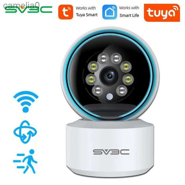 IP -Kameras Indoor -WLAN -Überwachung Kamera Tuya Intelligent Life Home Safety Mini Camera Wireless Babyphone IP CCTV Bidirektionales Audio AI DetectionC240412