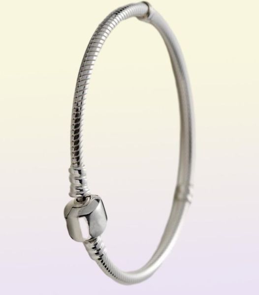 Autentica catena di bracciali in argento sterling con bracciale logo Films Films Gioielli per donne e uomini Best Gift8239070