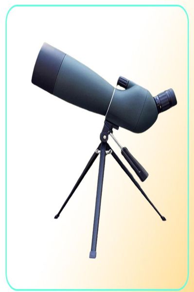 Escopo de Spotting Telescópio Zoom 2575x 70mm Adaptador de telefone universal de caça à prova de pássaros de 70 mm Montagem T1910225722162