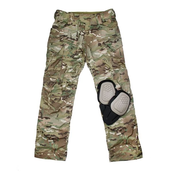 Pantolon TMC G4 Askeri Savaş Pantolon W/ Diz Pedleri Set Taktik Kamuflaj Pantolon 19ver Multicam 3323
