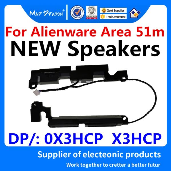 Cartões novos 0x3hcp x3hcp para Dell Alienware Area 51m R1 Alwa51m R2 Alto -falantes de laptop esquerda Esquerda de substituição direita