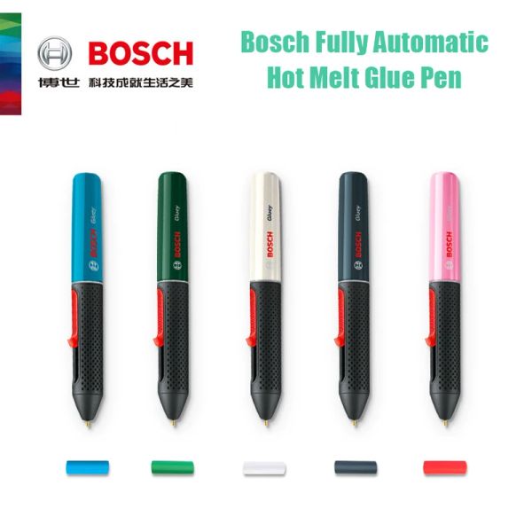 Tabanca Bosch Sıcak eriyik tutkal kalemi çok fonksiyonlu ev aleti otomatik tutkal tabancası kablosuz elektrikli elektrikli sıcak tutkal tabanca nib 1mm Tutkal çubuk