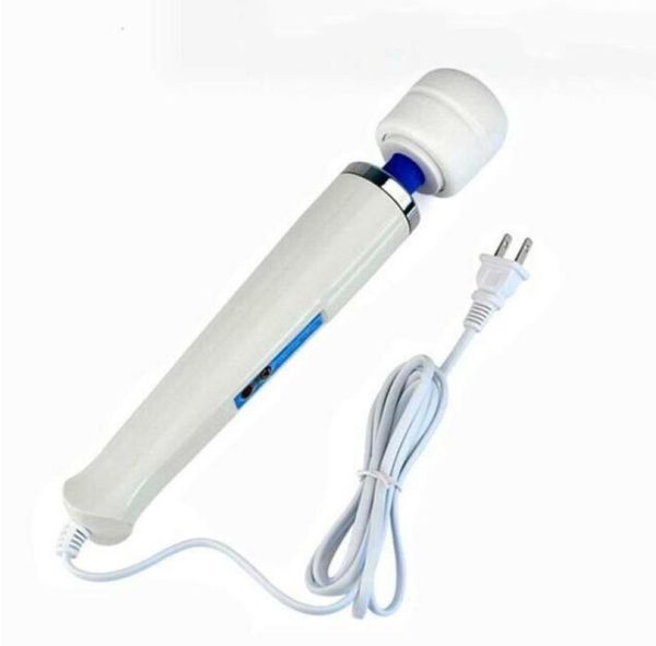 Favor de festas Multisped Handheld Massager Wand Magia Vibrando Massagem Hitachi Motor Speed Motor Adult Corpo Full Foot Toy para7593608