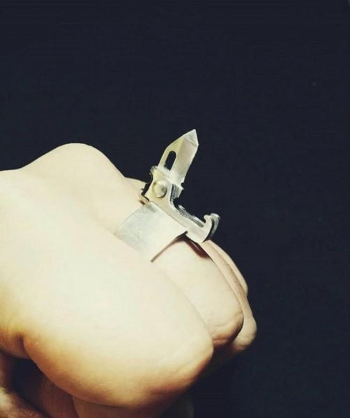 Многофункциональное кольцо самообороны на открытом воздухе боевая борьба с ножом