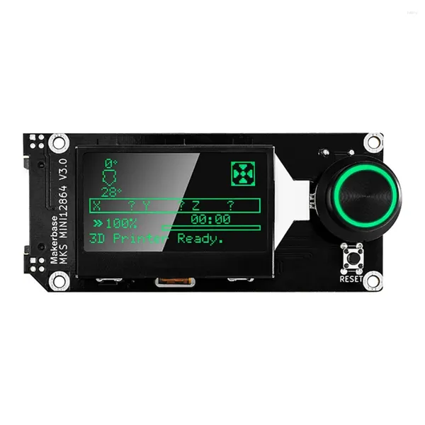 Лозы MKS MINI12864 V3 Вставка SD -карта Сторона ЖК -дисплей Smart Display Экран 3D Принтер для Robin Nano V2/3 Genl Mini 12864