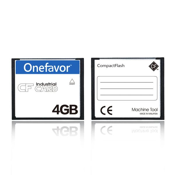 Cartões originais OneFavor 4 GB Compactflash CF Memory Card Industrial 4G CF Card