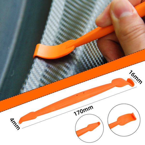 Accessori per auto Micro Stick Squeegee Curve Slot Stlo Usput Strumento di tucking in vinile Ricchietta Spatola DETTAGLIE DETTAGLIE DELLA FINESTRA AUTO