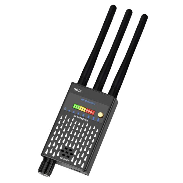 Sistemas Profissão de RF Detector de sinal Antispy Tapping Anti Detector Adevespingping Pinhole Audio Bug GSM Localizador de dispositivos Anti -Spy Gadgets