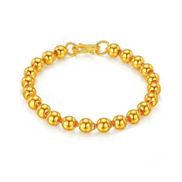 Braccialetti di collegamento a catena 9999 Bracciale d'oro Womens Regali versatili regolabili Gioielli Delivery Delivery Delivery Dhzcp