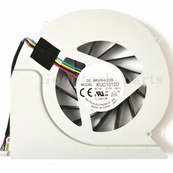 Pads Nuovo ventilatore CPU per ASUS Allinone PC ET2012 ET2012EUKS ET2013 KUC1012DBH11 4Wire DC12V 0.75A