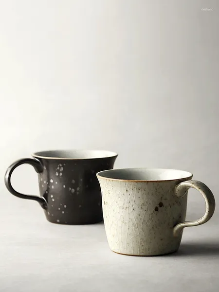 Canecas de estilo japonês de estilo japonês stoare copo de café retro café