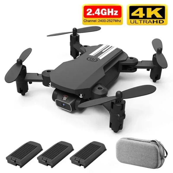 Droni LSMIN DRONE 4K HD HD largo angolare telecamera wifi fpv altezza drone mantenendo droni con fotocamera mini drone video vive rc quadricotteri dron