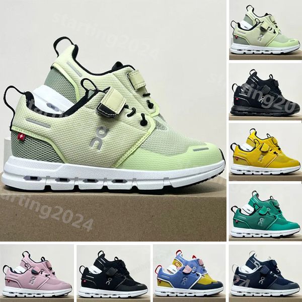 On Running Cloud Sneakers Toddlers Designer Scarpe per bambini Scarpe per ragazzi Girl Trainer bambini Autentico baby Outdoor Sports Shoe T412