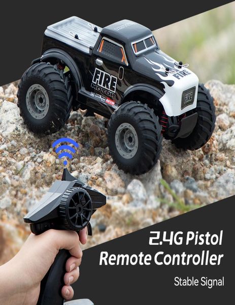 Удаленный управление грузовиком Buggies Offroad 4WD RC Car Electric Toys 24 ГГц гоночный автомобиль.