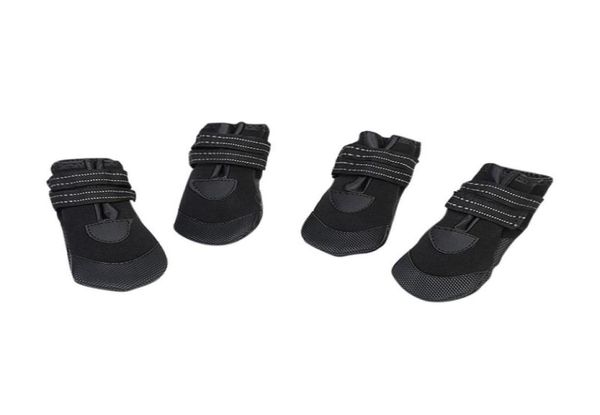 Abbigliamento per cani Scarpe luminose per animali domestici impermeabili spessi caldi per cani di piccola taglia stivali da neve antisciplina con boot da neve per cuccioli Bootie PU Prodotto Winte3828529