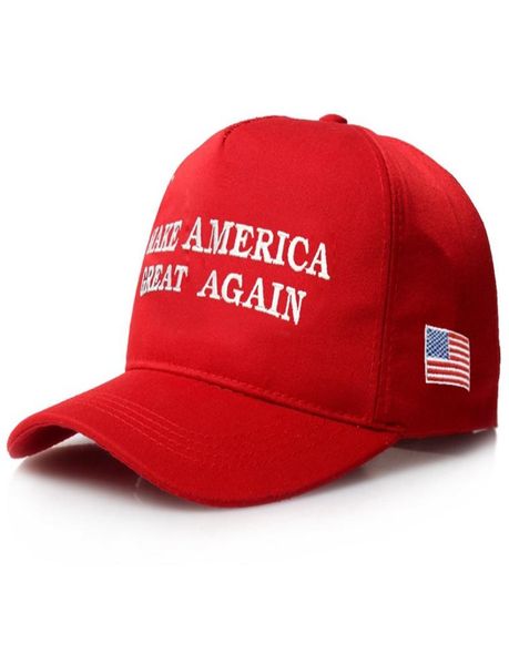Chapéus de maga vermelhos bordados tornam a América grande novamente Hat Donald Trump Trump Suporte Baseball Caps Sports Sports Baseball Caps3859769