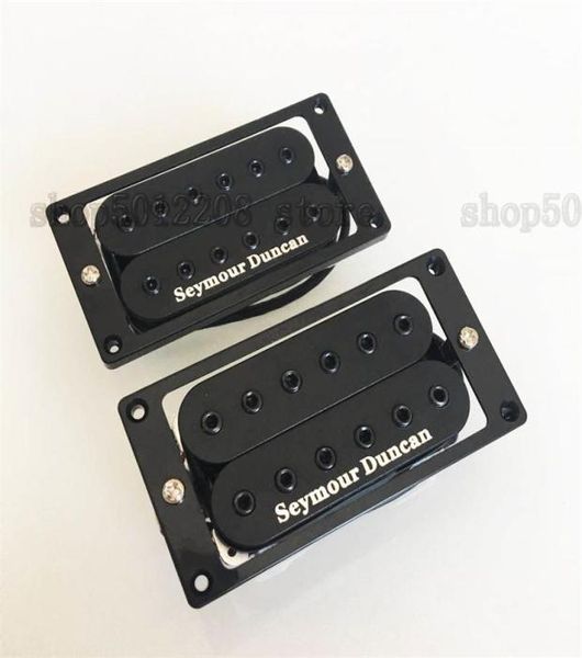 Seymour Duncan sh1passive captadores de guitarra elétrica Humbucker Neck and Bridge Alnico 4 Fios condutores Sistema de coleta de bobina de bobina3299656