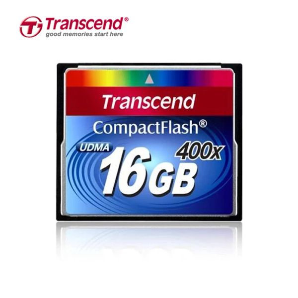 Karten Transzend Speicherkarte Realkapazität 64 GB 32 GB 16 GB 400X Hochgeschwindigkeit professionelle CF -Karten Compact Flash DSLR Kamera 64G 32G 16G