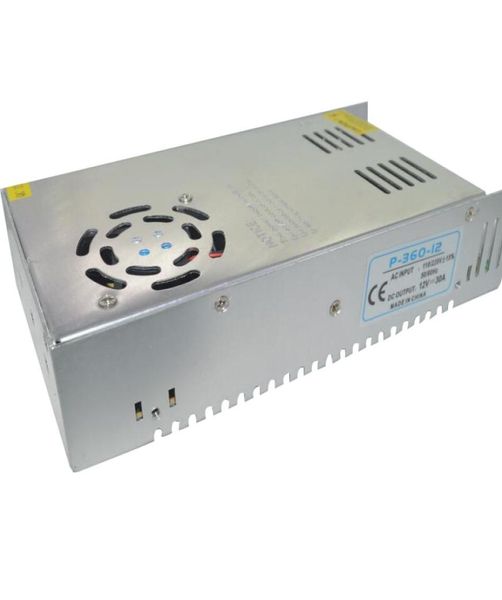 Светодиодные трансформаторы освещения. Светодиодный драйвер 360 Вт AC110 220V в DC12V.