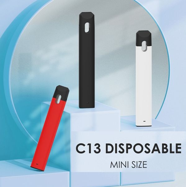 Imini usa e getta per vapo usatto monouso 1 ml e baccelli di sigaretta dispositivo ricaricabile kit starter vapore cartuccia cartidge carrelli olio cartuccia vaporizer