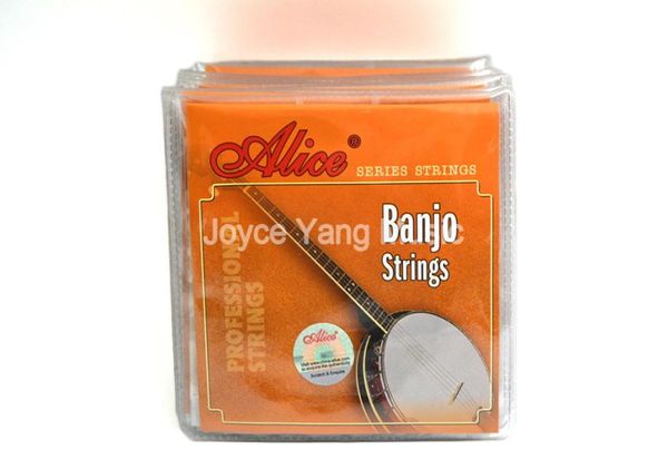 10 Sätze ALICE AJ0405 45String Banjo Strings Edelstahl mit Kupferlegierung Wundstrings Wholeses6640401