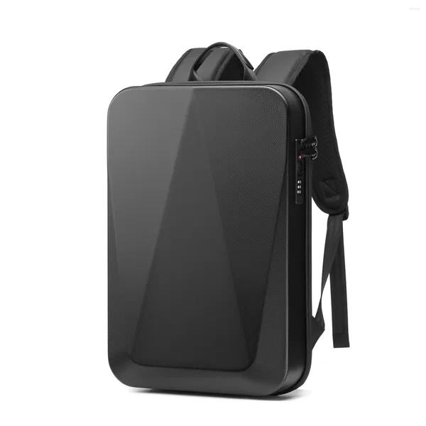 Laptop Expandível Anti-THEF de Backpack com USB Charging Travel Fit para bolsa de negócios hardshell à prova d'água de 16 polegadas