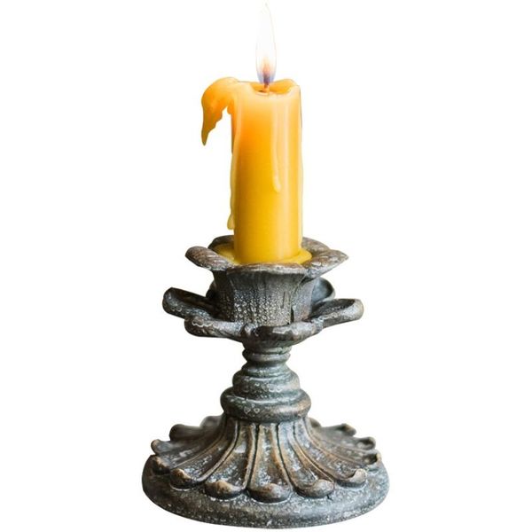 Vintage Classic Pillar Candle Stand Centerpiece Centers Candels Presente Decoração de casa romântica retro de Natal Europeia X6T27 T20324H