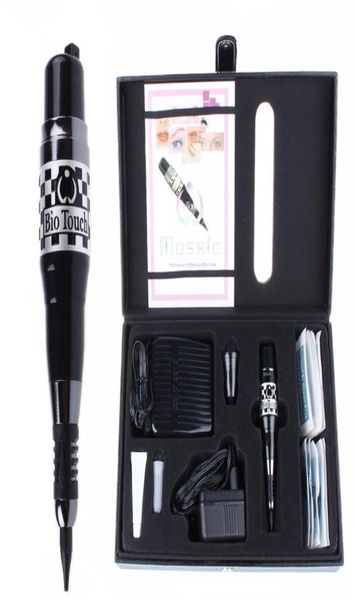 USA Biotouch Mosaic Tattoo Kits Permanent Make -up Rotary Machine Pen Schönheitsausrüstung für Augenbrauen Eyeliner Lippen Kosmetik Make -up9193204