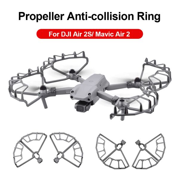 Drones para DJI Air 2s Mavic Air 2 Drones Protetor Protetor Guards Blade Props Wing Capa de fã do fã Drone Anticolision Protector
