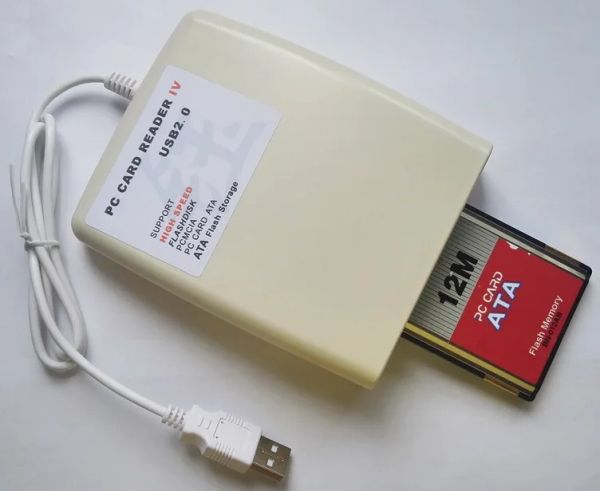 Читатели USB -к PCMCIA Reader Reader 68 PIN PIN SUPORT PCMCIA, FlashDisk., PC ATA Card, ATA Flash Storage, SD TO PCMCIA, CF TO PCMCIA