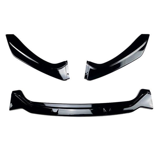 2015-2019 para BMW 1 série F20 F21 M-PACK 118I 120I Grilhão de queixo dianteiro de queixo dianteiro Fronteiro Spoiler Spoiler Lip Wing Body Kit Splitter Trimpar