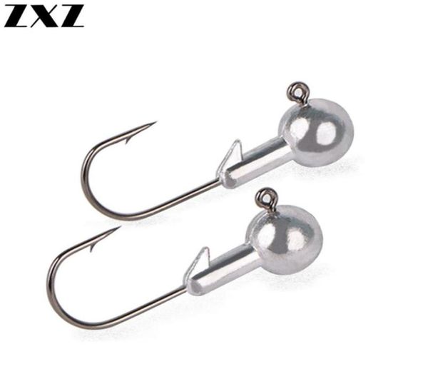 50pcsbox kit de gabarito de gancho de pesca de cabeça de cabeceira de cabeceira para iscas de iscas de isca de isca de isca de isca de isca de punho com chumbo com caixa de peixes com caixa de tackle T410282905279