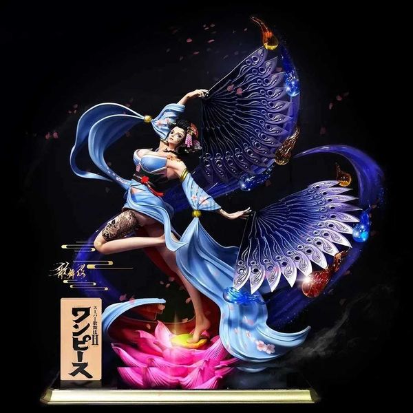 Fumetti eroi gk un pezzo wano robin figura 35cm nico robin anime figure statue statue collezione modello modello di bambini ornamenti desktop ornaments 240413