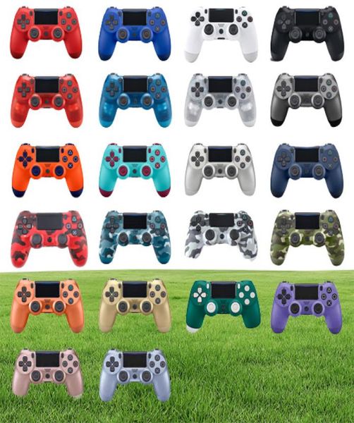 Controlador sem fio Bluetooth para PS4 Vibration Joystick Gamepad Game Handle Controllers for Play Station com logotipo Caixa de varejo 7367881