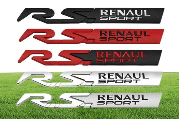 Decallo emblema adesivo per auto per Renault RS Sport Clio Scenic Laguna Logan Megane Koleos Sandero Safrane Vel Satis Arkana Talisman1978392