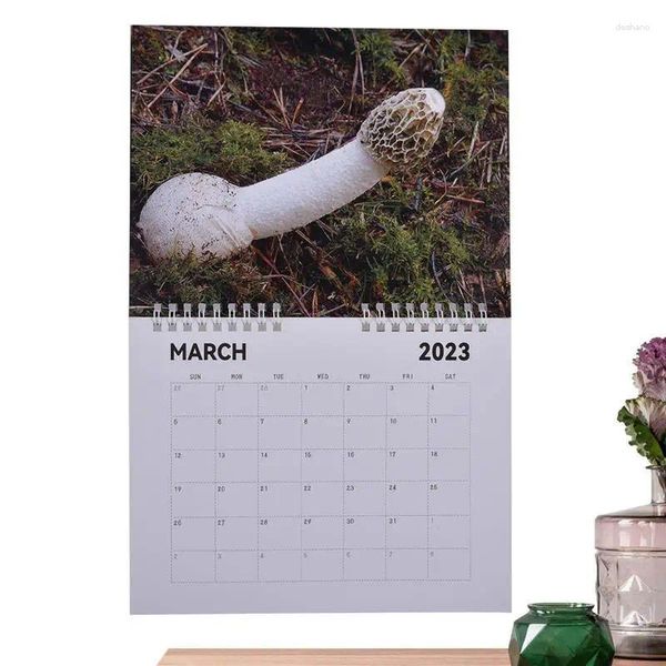 Dekorative Figuren Kalender 2024 Kreative Läufe ab Januar Dezember Lustiger Elefant und Geheimnis Santa Gag Geschenk monatlich