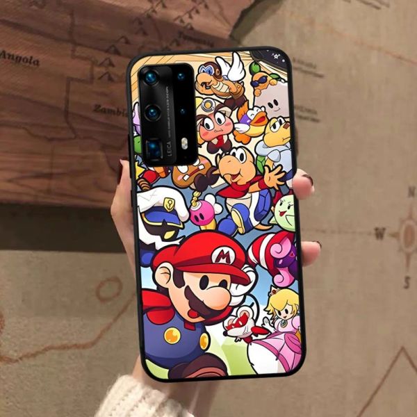 Super-Marioes Phone Case для Huawei P 8 9 10 20 30 40 50 50 Pro Lite Psmart Honor 10 Lite 70 Mate 20lite