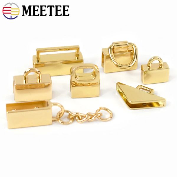 4/10pcs Metallbeutel Seitenclip Schnalle Handtasche Schultergurt Schließen Klasze Schwanzklammern Hanging Craft Hardware Accessoires Verbinden