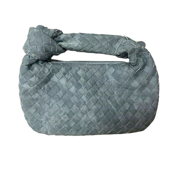 Bolsas de luxo designer de fundo redondo Jodie tecida saco feminina napa ovelha de pele de pele com nó de alvo hobo arco mini jodie bolsa bolsa de bolsa