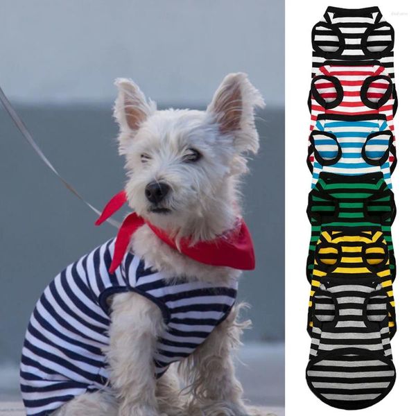 Abbigliamento per cani abiti da gatto estate in cotone giubbotto da camicia per camicia per pet per outfit Custice cucciolo di gattino carino