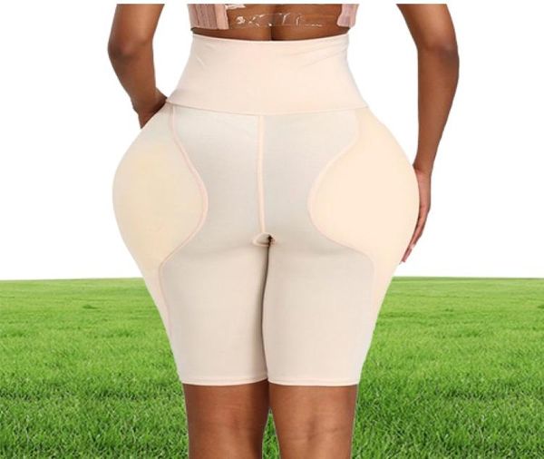 Calças de modelagem de cintura alta de tamanho grande Panties calcinhas de calcinha acolchoada do quadril Silicone Hip Pads Transgênero Transgênero Falso Enhancer UND1525239