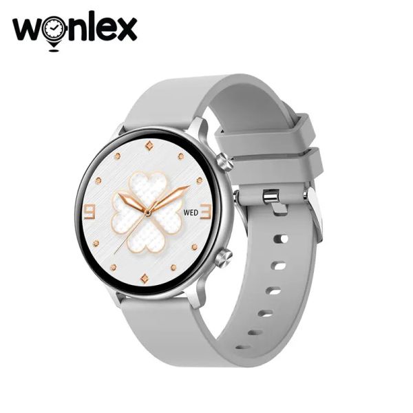 Orologi Wonx DW22 Lady Smart Orologio Uomini Sfoggia Bracciale impermeabile per adulti Bluetooth Blood Heart Frequenza della temperatura corporea Rileva il monitoraggio