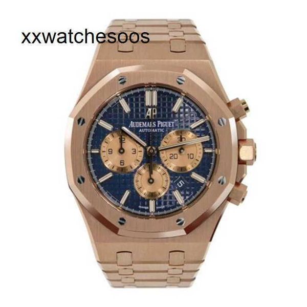 Men Top App Factory AP Automático Assista Audempigues Royal Oak Offshore Epic Watch 41mm Blue Index Hora Dial Dial