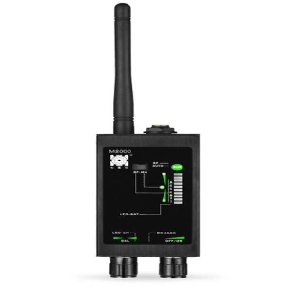 Rilevatore M8000 GSM RF Rilevatori di tracker automatico del segnale GPS Finder9806111